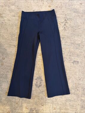 Athleta Navy Delancey Skyline Ankle Flare